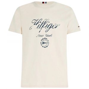 TOMMY HILFIGER FADED SCRIPT PRINT TEE 0040-AF6