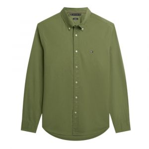 TOMMY HILFIGER FLEX POPLIN SOLID RF SHIRT 7550-MSX