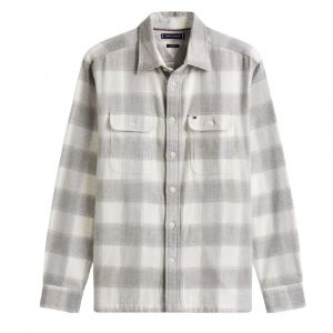 TOMMY HILFIGER FLANNEL CHECK SHIRT JACKET 0483-0QY