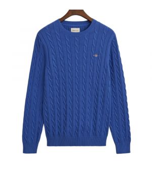 GANT COTTON CABLE C-NECK 0601-407