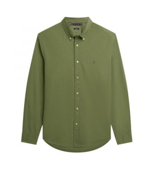 TOMMY HILFIGER FLEX POPLIN SOLID RF SHIRT 7550-MSX