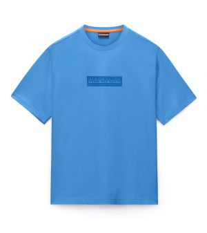 NAPAPIJRI T-SHIRT S-BOX LOGO SS 1 B9A1